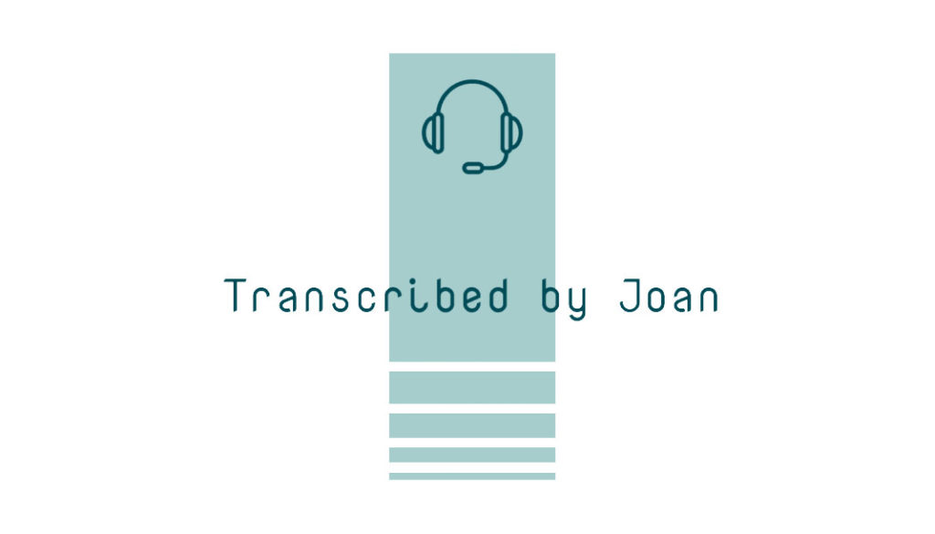 Transcribed by Joan
