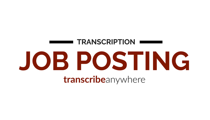 Transcriptionist for Law Enforcement Recordings