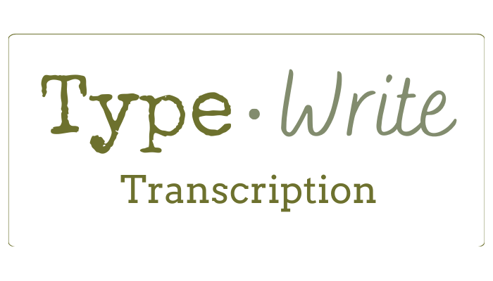 TypeWrite Transcription